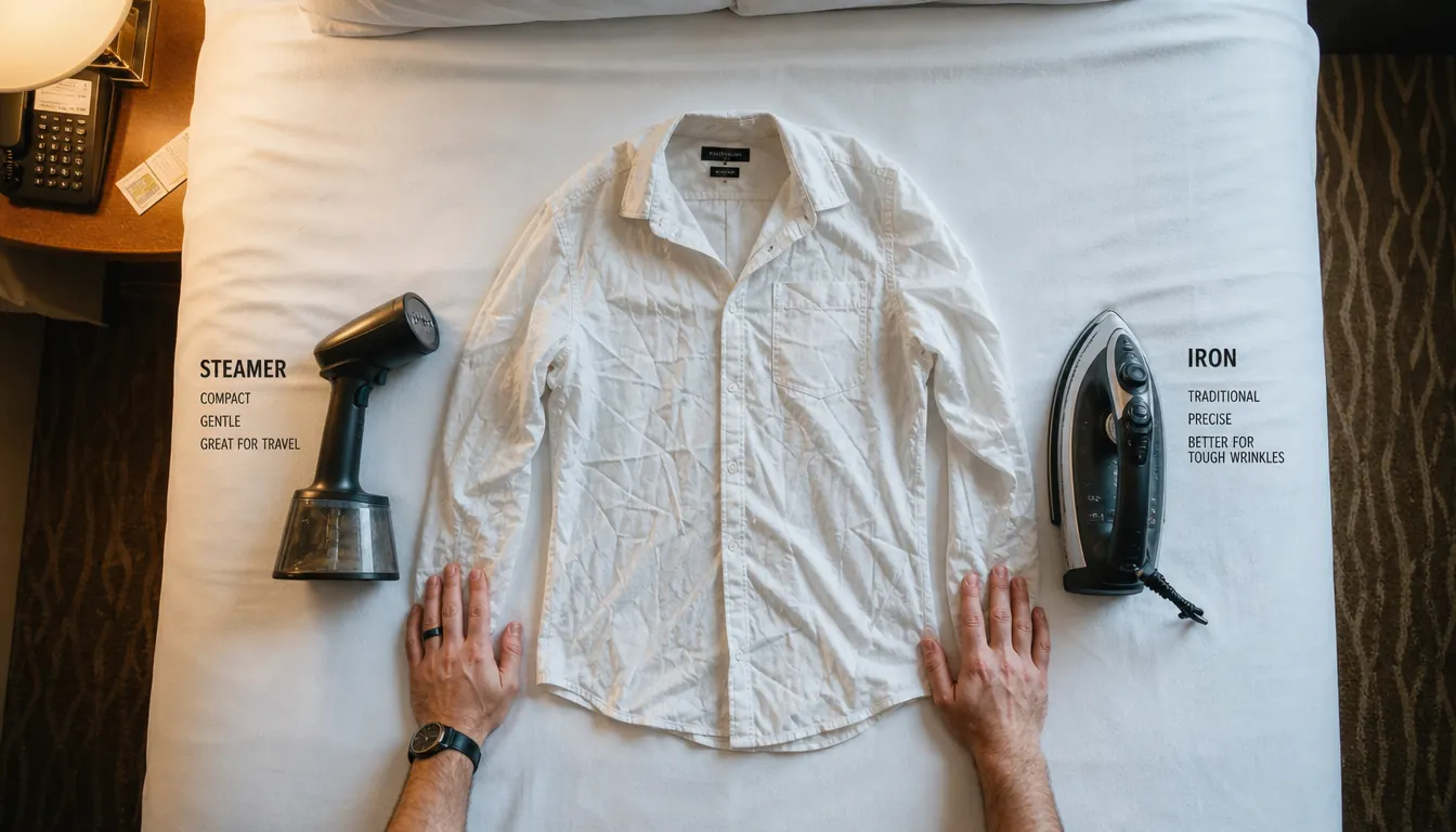 HiLIFE Steamer vs Travel Iron: Which One Actually Belongs in Your Carry-On