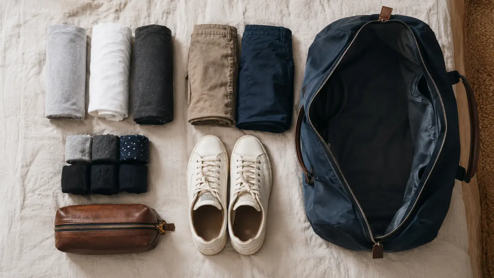 How to Pack a Weekender Duffel for a Four-Day Trip Without Checking a Bag